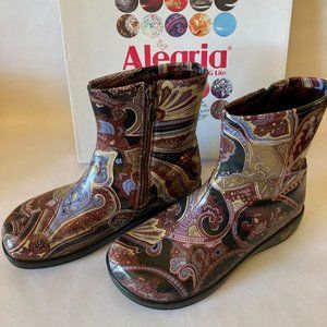 Alegria - Waterproof Ankle boots "Raina - RAI-906" Brown Paisley EU38 / US 7.5-8